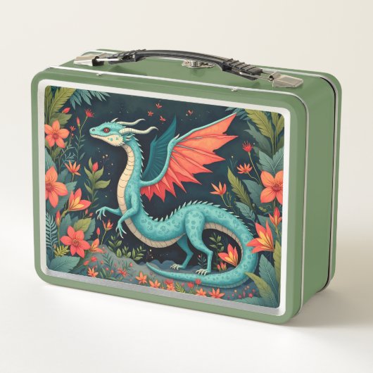 Draak in het Oerwoud Kind of volwassene (Achterkant)