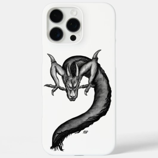 Draak in Tattoo stijl Case-Mate iPhone Case (Achterkant)