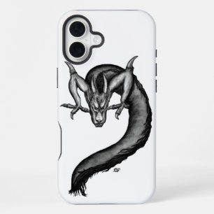 Draak in Tattoo stijl iPhone 16 Plus Hoesje