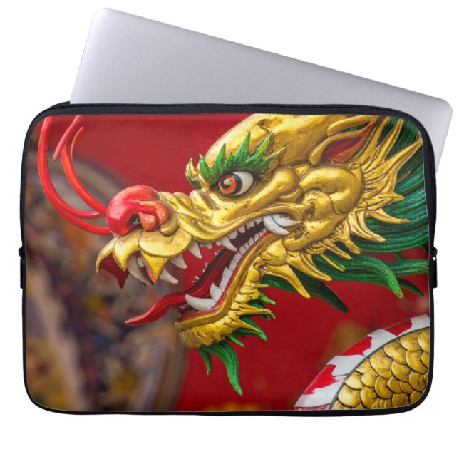 Draak  laptop sleeve (Voorkant)