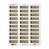 Draak Liefde 1 Etiket (Full Sheet)
