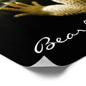 Draak met hoofdletters in het Poster Venster (Hoek)