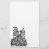 Draak met Zombie Briefpapier (Voorkant)