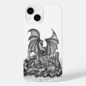 Draak met Zombie Case-Mate iPhone Case (Achterkant)