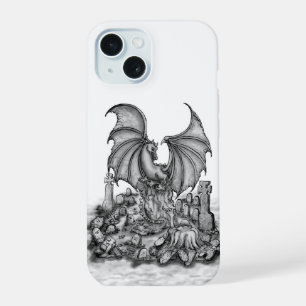 Draak met Zombie iPhone 15 Hoesje