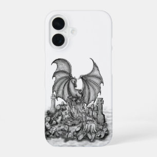 Draak met Zombie iPhone 16 Hoesje