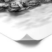 Draak met Zombie Poster (Hoek)