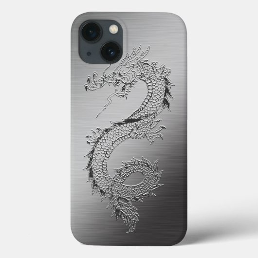  draak Metaal bekijken Case-Mate iPhone Case (Achterkant)