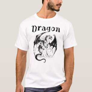 Draak, mythisch wezen t-shirt