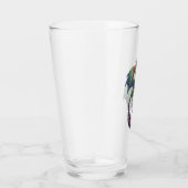 "Draak of Summer" Flowers Fantasy Art Glas (Rechts)