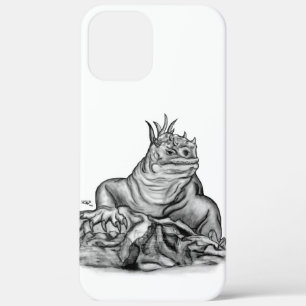 Draak op de rots iPhone 12 pro max hoesje