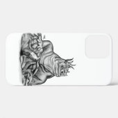 Draak op de rots Case-Mate iPhone case (Achterkant (horizontaal))