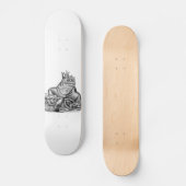 Draak op de rots skateboard (Voorkant)