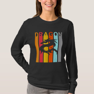Draak op je kool t-shirt