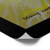 Draak op mijn Poster Fantasy Dragon Fairy (Hoek)