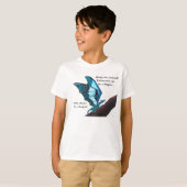 Draak op vertakking t-shirt (Voorkant volledig)