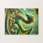 draak puzzel (Horizontaal)