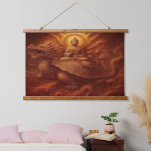 Draak Schildpad Hangend Wandkleed