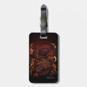 Draak (Signature Design) Bagagelabel (Achterkant verticaal)