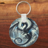 draak sleutelhanger (Achterkant)