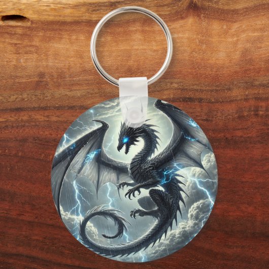 draak sleutelhanger (Achterkant)