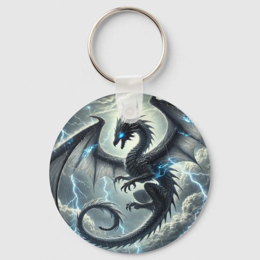 draak sleutelhanger (Achterkant)