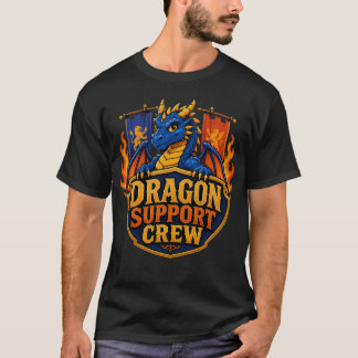 Draak Support Crew Matching Familie Halloween  T-shirt