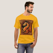 Draak symboliseert Mannen T-shirt (Voorkant volledig)