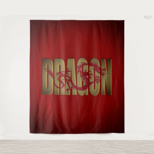 draak - tapestry wandkleed