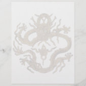 Draak van Beijing Flyer (Achterkant)