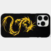 Draak van goud Case-Mate iPhone case (Achterkant (horizontaal))