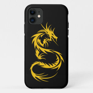 Draak van goud iPhone 11 hoesje
