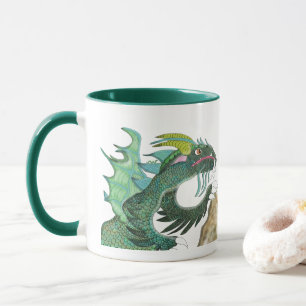 Draak Veractus en Leslie de Inchworm Mok