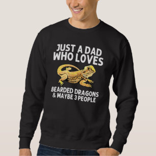 Draak voor pap Mannen Pogona hazard Animal Trui