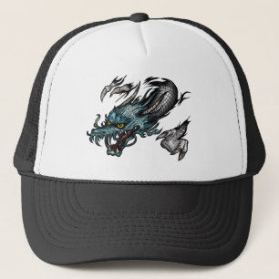 Draak zweeft trucker pet