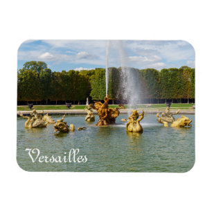Draangfontein in de tuinen van Versailles - Frankr Magneet