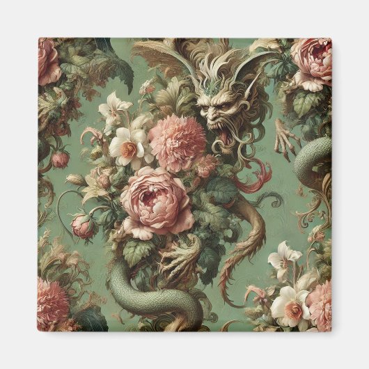 Drac’s Finery – Gothic Vampire Magnet Magneet (Voorkant)