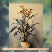Dracaena - Floral Impasto (Neutre)
