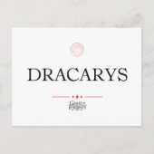Dracarys Briefkaart (Voorkant)