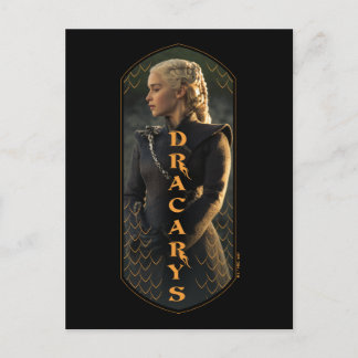 "Dracarys" Daenerys Targaryen Graphic Briefkaart