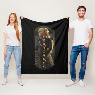"Dracarys" Daenerys Targaryen Graphic Fleece Deken
