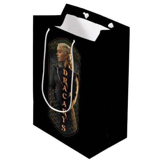 "Dracarys" Daenerys Targaryen Graphic Medium Cadeauzakje (Voorkant Gekanteld)