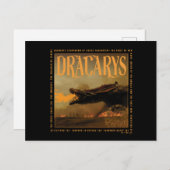 Dracarys Drogon Breathing Fire Graphic Briefkaart (Voorkant / Achterkant)