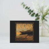Dracarys Drogon Breathing Fire Graphic Briefkaart (Staand voorkant)
