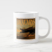 Dracarys Drogon Breathing Fire Graphic Extra Grote Beker (Rechts)