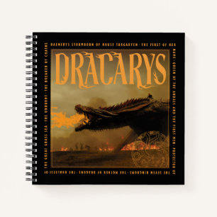 Dracarys Drogon Breathing Fire Graphic Notitieboek