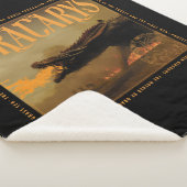 Dracarys Drogon Breathing Fire Graphic Sherpa Deken (3/4)