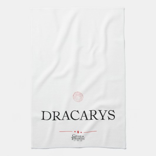 Dracarys Theedoek (Verticaal)
