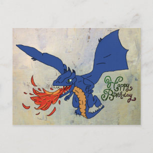 Drache Feuerspeier Briefkaart