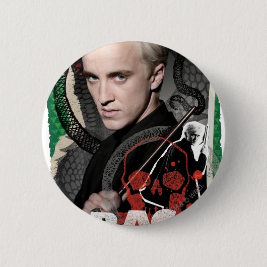 Draco Malfoy 6 Ronde Button 5,7 Cm (Voorkant)
